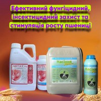 Комплект для обробки насіння пшениці перед посівом