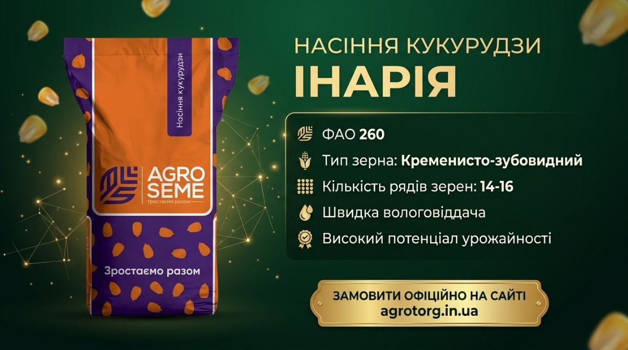 Кукурудза Інарія Агро Семе ФАО 260