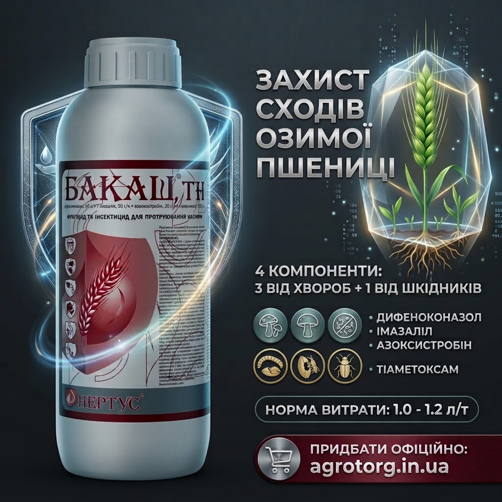Протруйник зерна Бакаш каністра